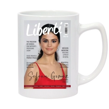 Selena Gomez 14oz White Statesman Mug