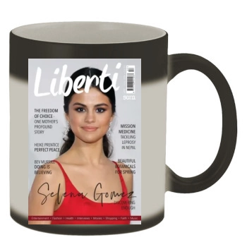 Selena Gomez Color Changing Mug