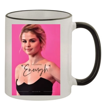 Selena Gomez 11oz Colored Rim & Handle Mug