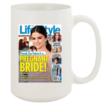 Selena Gomez 15oz White Mug