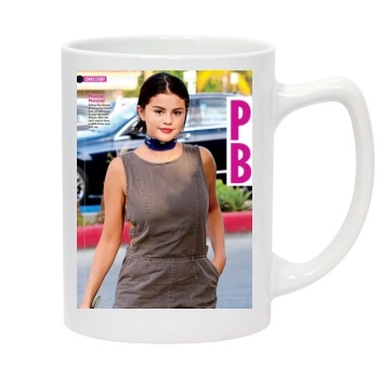 Selena Gomez 14oz White Statesman Mug