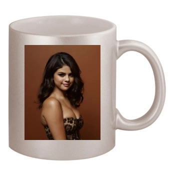 Selena Gomez 11oz Metallic Silver Mug