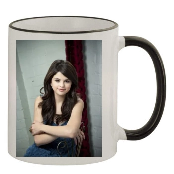 Selena Gomez 11oz Colored Rim & Handle Mug