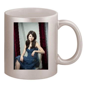 Selena Gomez 11oz Metallic Silver Mug