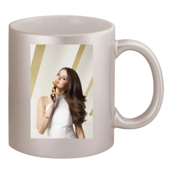 Selena Gomez 11oz Metallic Silver Mug