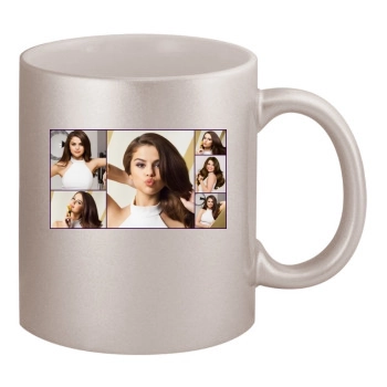 Selena Gomez 11oz Metallic Silver Mug