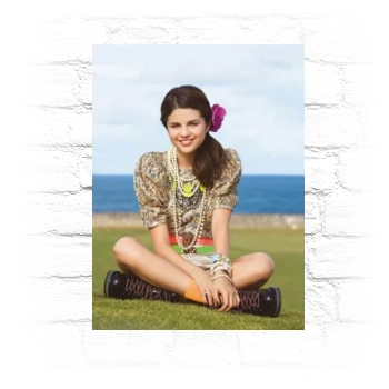 Selena Gomez Metal Wall Art