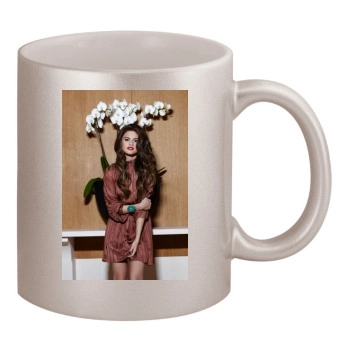 Selena Gomez 11oz Metallic Silver Mug