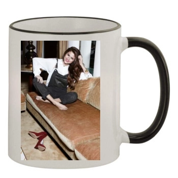 Selena Gomez 11oz Colored Rim & Handle Mug