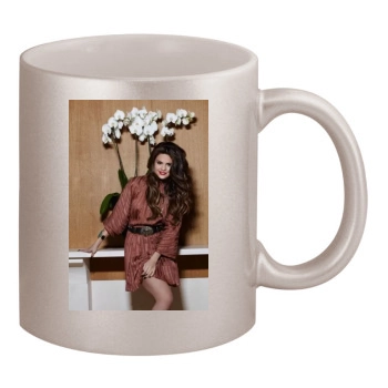 Selena Gomez 11oz Metallic Silver Mug