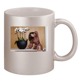 Selena Gomez 11oz Metallic Silver Mug