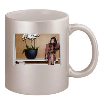 Selena Gomez 11oz Metallic Silver Mug