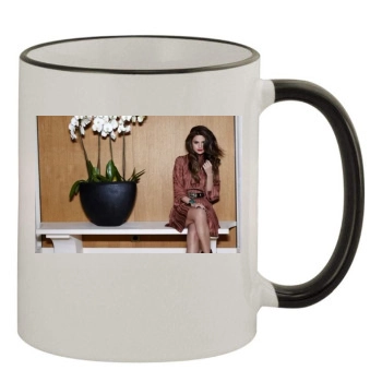 Selena Gomez 11oz Colored Rim & Handle Mug