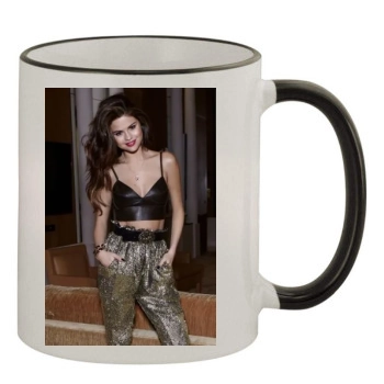 Selena Gomez 11oz Colored Rim & Handle Mug