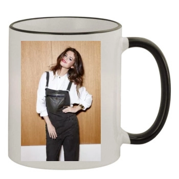 Selena Gomez 11oz Colored Rim & Handle Mug