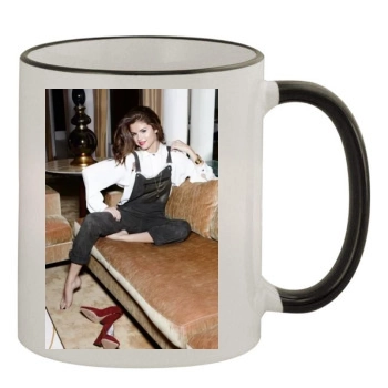 Selena Gomez 11oz Colored Rim & Handle Mug