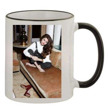 Selena Gomez 11oz Colored Rim & Handle Mug