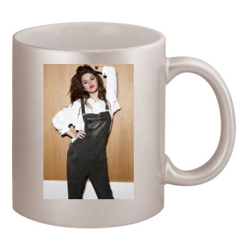 Selena Gomez 11oz Metallic Silver Mug