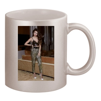 Selena Gomez 11oz Metallic Silver Mug