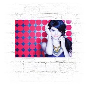 Selena Gomez Metal Wall Art