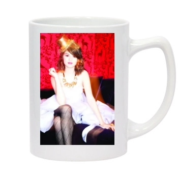 Selena Gomez 14oz White Statesman Mug