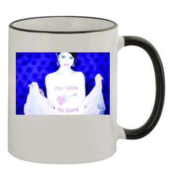 Selena Gomez 11oz Colored Rim & Handle Mug