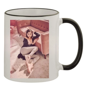 Selena Gomez 11oz Colored Rim & Handle Mug