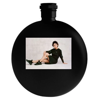 Selena Gomez Round Flask