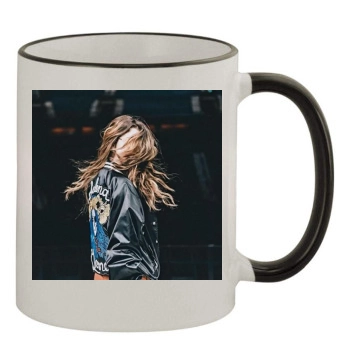 Selena Gomez 11oz Colored Rim & Handle Mug