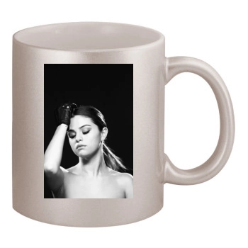 Selena Gomez 11oz Metallic Silver Mug