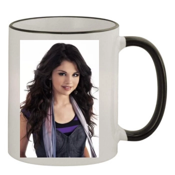 Selena Gomez 11oz Colored Rim & Handle Mug