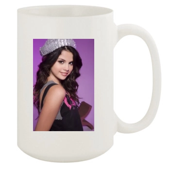 Selena Gomez 15oz White Mug