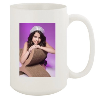 Selena Gomez 15oz White Mug