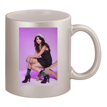 Selena Gomez 11oz Metallic Silver Mug