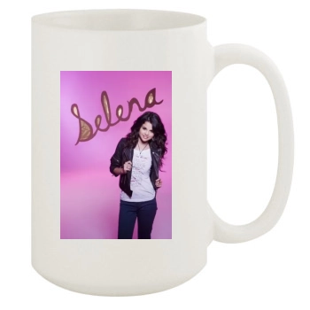 Selena Gomez 15oz White Mug