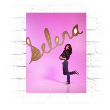 Selena Gomez Metal Wall Art