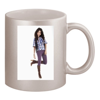 Selena Gomez 11oz Metallic Silver Mug