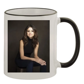 Selena Gomez 11oz Colored Rim & Handle Mug