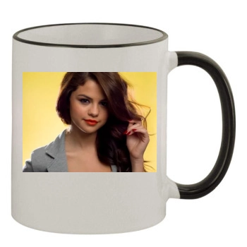 Selena Gomez 11oz Colored Rim & Handle Mug