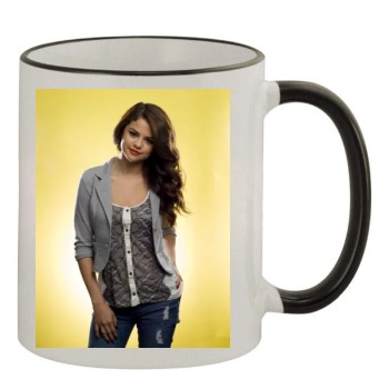 Selena Gomez 11oz Colored Rim & Handle Mug