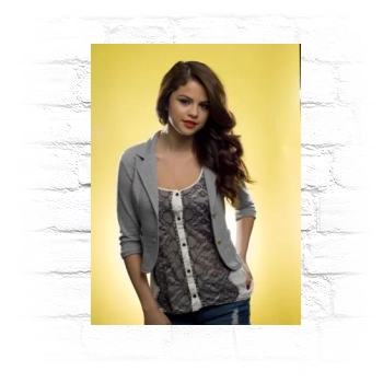 Selena Gomez Metal Wall Art