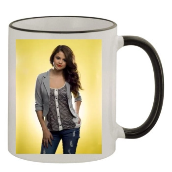 Selena Gomez 11oz Colored Rim & Handle Mug