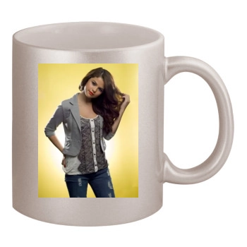 Selena Gomez 11oz Metallic Silver Mug