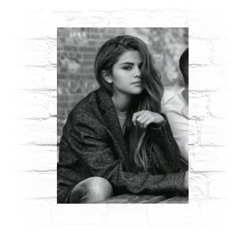 Selena Gomez Metal Wall Art