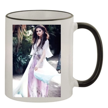 Selena Gomez 11oz Colored Rim & Handle Mug