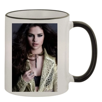 Selena Gomez 11oz Colored Rim & Handle Mug