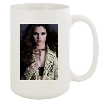 Selena Gomez 15oz White Mug