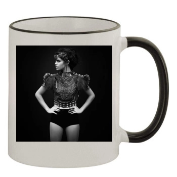 Selena Gomez 11oz Colored Rim & Handle Mug