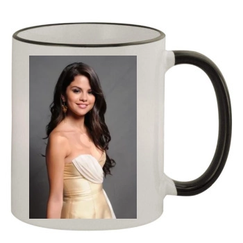 Selena Gomez 11oz Colored Rim & Handle Mug