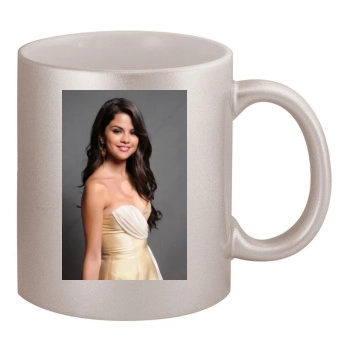 Selena Gomez 11oz Metallic Silver Mug